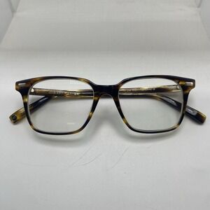 Warby Parker Eyeglasses FRAME ONLY Baxter 256 49-17-145 Brown Tortoise 731